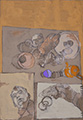 Voir vanité en construction III - 21x30 - gouache